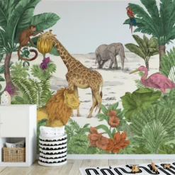 Art For The Home Multicolour Watercolour Jungle Matt Mural 7 Art For The Home Multicolour Watercolour Jungle Matt Mural -Prime Paint Shop art for the home multicolour watercolour jungle matt mural5011583446036 01i BQ