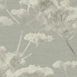 Boutique Green Leaves Metallic Effect Textured Wallpaper -Prime Paint Shop boutique green leaves metallic effect textured wallpaper5011583514940 03c bq