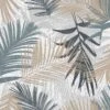 Boutique Jungle Glam Blue & Green Leaves Metallic Effect Smooth Wallpaper -Prime Paint Shop boutique jungle glam blue green leaves metallic effect smooth wallpaper5011583448405 02c BQ