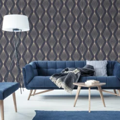 Boutique Marquise Sapphire Geometric Gold Effect Textured Wallpaper 24 Boutique Marquise Sapphire Geometric Gold Effect Textured Wallpaper -Prime Paint Shop boutique marquise sapphire geometric gold effect textured wallpaper5011583445275 02i
