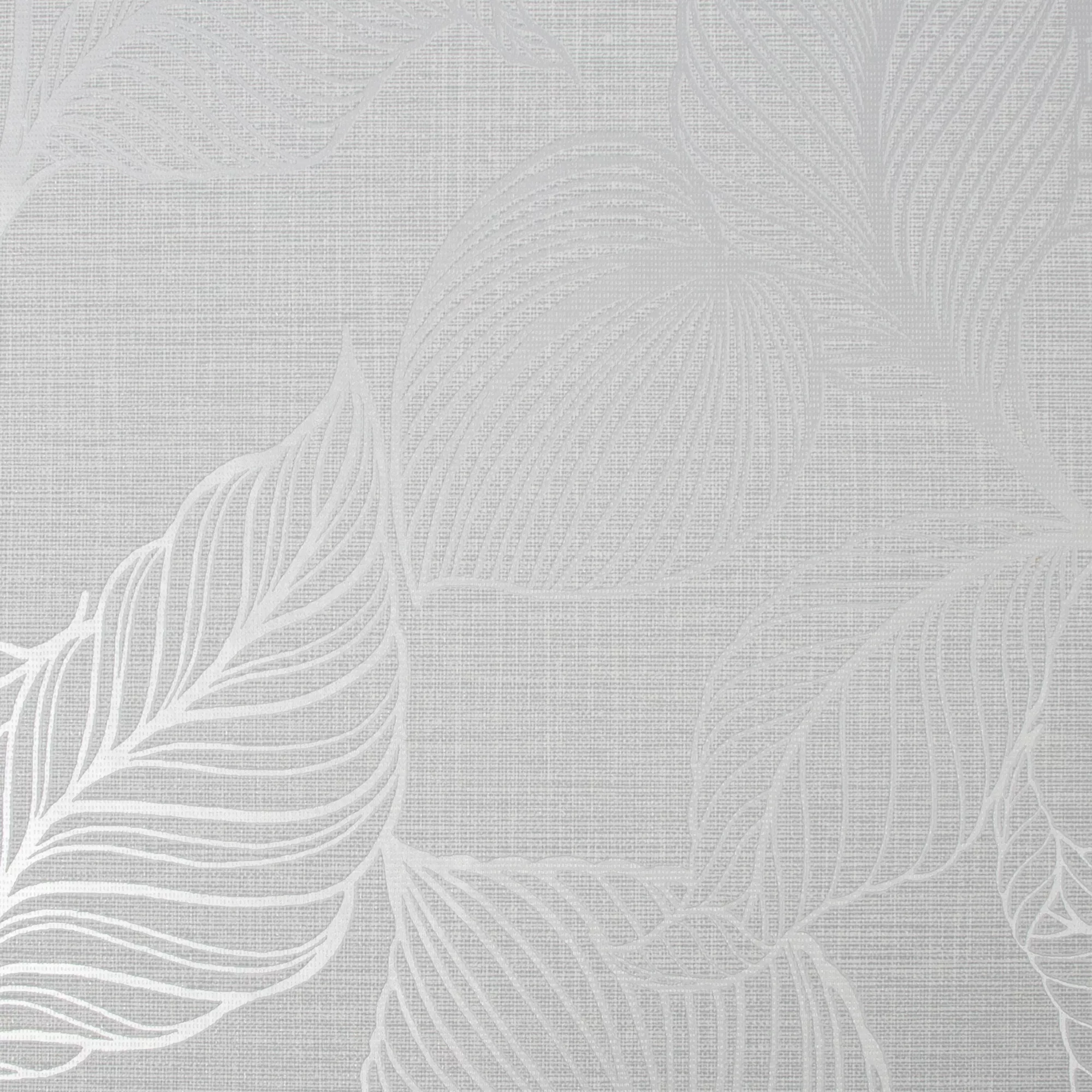 Boutique Royal Palm Grey Leaf Silver Effect Textured Wallpaper 5 Boutique Royal Palm Grey Leaf Silver Effect Textured Wallpaper - Image 3