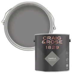 Craig & Rose 1829 Chapelle Chalky Emulsion Paint, 2.5L