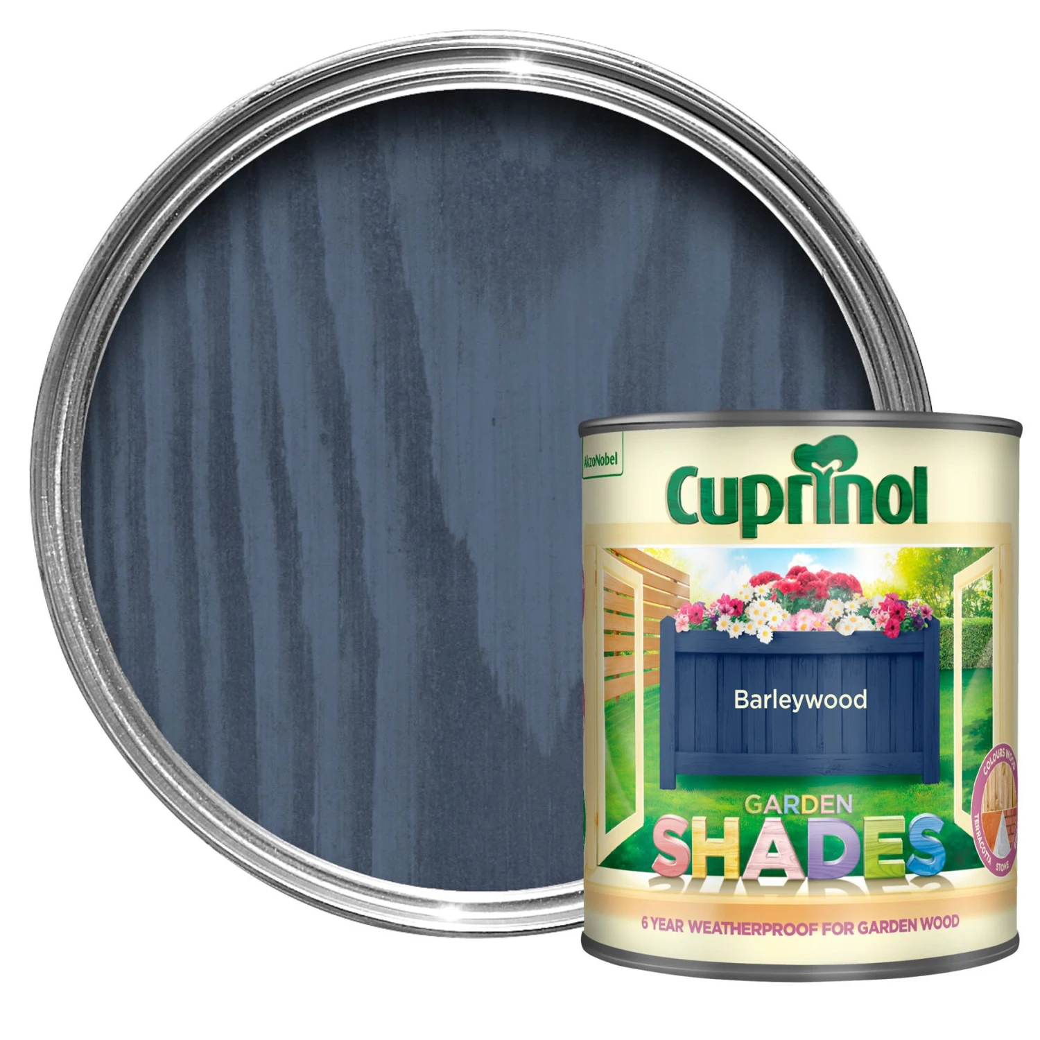 Cuprinol Garden Shades Barleywood Matt Multi-surface Exterior Wood Paint, 1L 3 Cuprinol Garden Shades Barleywood Matt Multi-surface Exterior Wood Paint, 1L