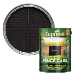 Cuprinol Less Mess Fence Care Rich Oak Matt Treatment, 5L