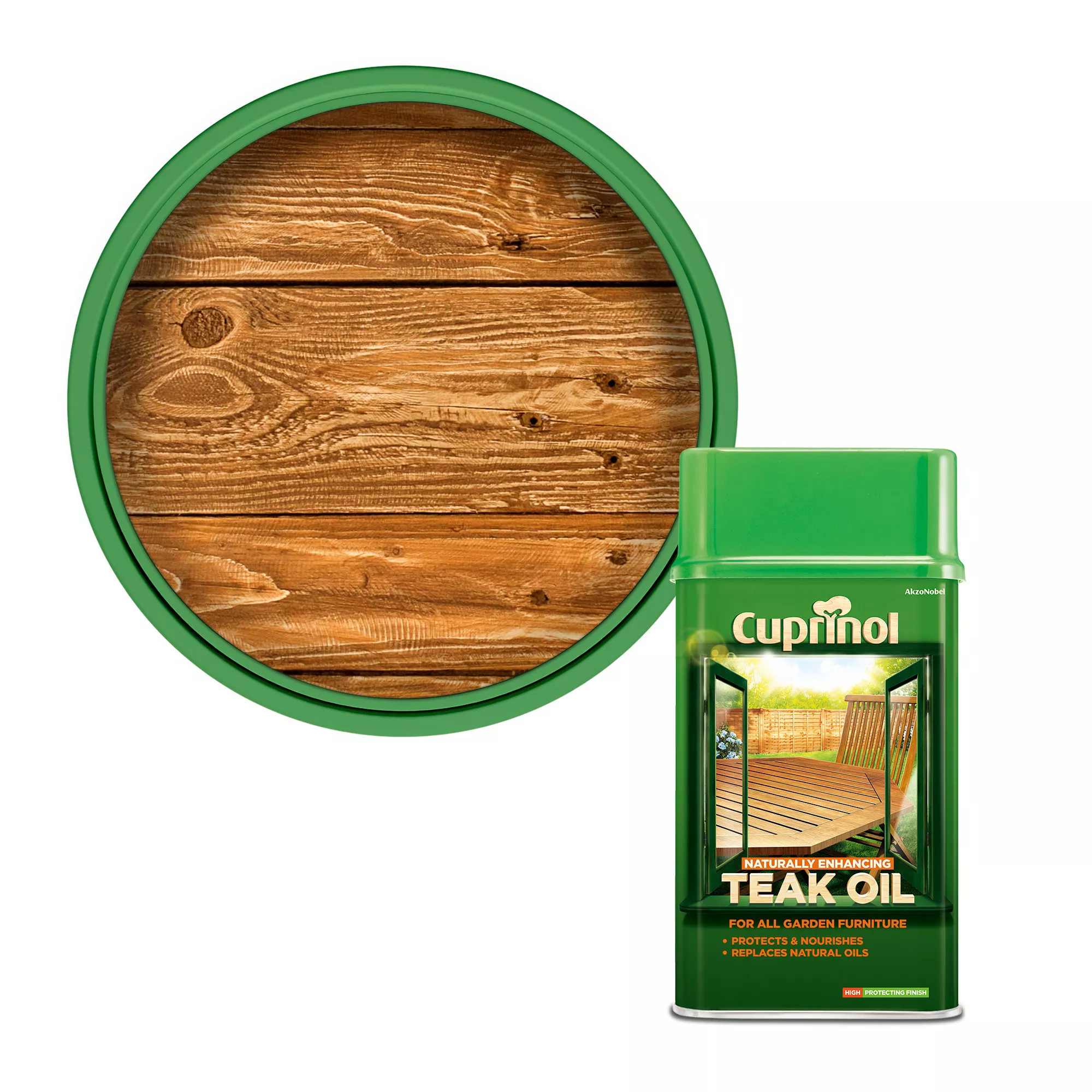 Cuprinol Naturally Enhancing Clear Teak Wood Oil, 1L 3 Cuprinol Naturally Enhancing Clear Teak Wood Oil, 1L