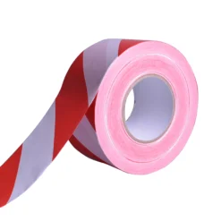 Diall White & Red Non-anti-slip Tape (L)500m (W)75mm