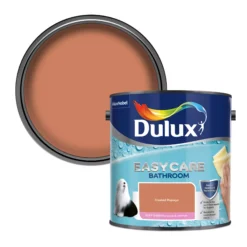 Dulux Easycare Bathroom Frosted Papaya Soft Sheen Wall Paint, 2.5L