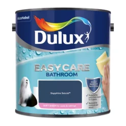 Dulux Easycare Bathroom Sapphire Salute Soft Sheen Wall Paint, 2.5L -Prime Paint Shop dulux easycare bathroom sapphire salute soft sheen wall paint 2 5l5010212668566 08c bq