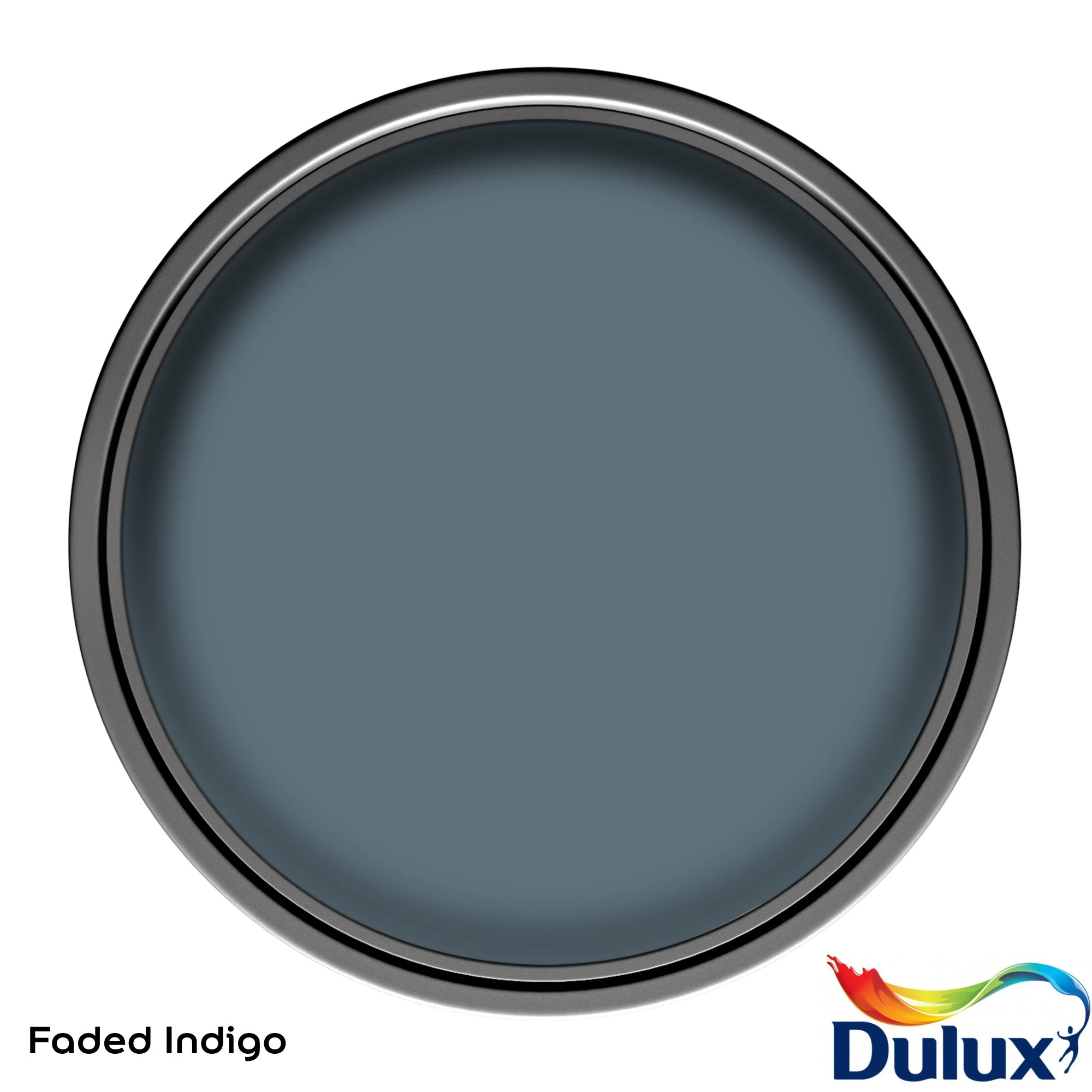 Dulux Easycare Kitchen Faded Indigo Matt Wall Paint, 2.5L 5 Dulux Easycare Kitchen Faded Indigo Matt Wall Paint, 2.5L - Image 3