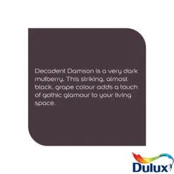 Dulux Easycare Washable & Tough Decadent Damson Matt Wall Paint, 2.5L 16 Dulux Easycare Washable & Tough Decadent Damson Matt Wall Paint, 2.5L -Prime Paint Shop dulux easycare washable tough decadent damson matt wall paint 2 5l5010212658628 36c bq