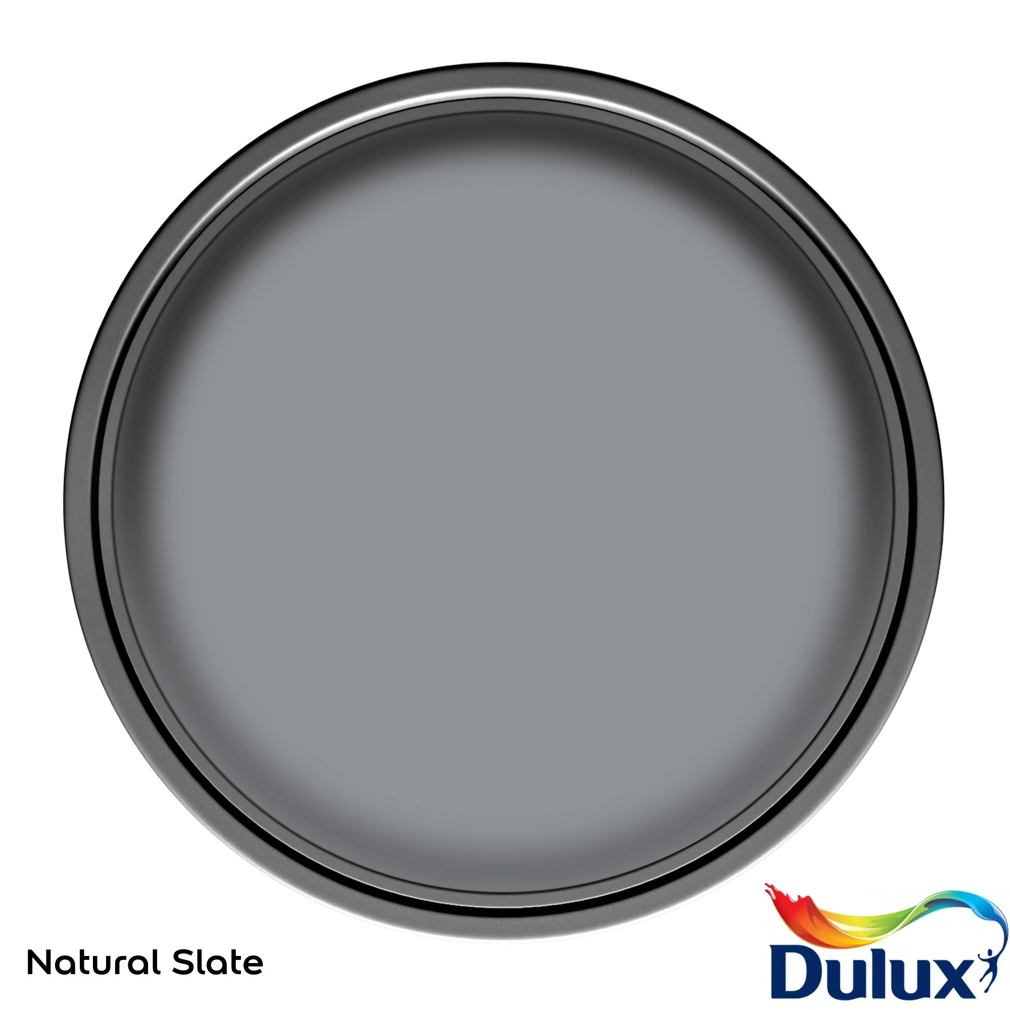 Dulux Easycare Washable & Tough Natural Slate Matt Wall Paint, 5L 5 Dulux Easycare Washable & Tough Natural Slate Matt Wall Paint, 5L - Image 3