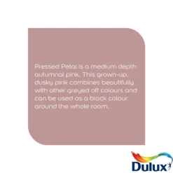 Dulux Easycare Washable & Tough Pressed Petal Matt Wall Paint, 2.5L -Prime Paint Shop dulux easycare washable tough pressed petal matt wall paint 2 5l5010212658581 36c bq