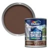 Dulux Weathershield Hazelnut Truffle Satinwood Exterior Metal & Wood Paint, 750ml -Prime Paint Shop dulux weathershield hazelnut truffle satinwood exterior metal wood paint 750ml5010212494288 02c bq