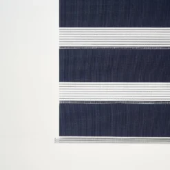 Elin Corded Dark Blue Striped Day & Night Roller Blind (W)60cm (L)180cm -Prime Paint Shop elin corded dark blue striped day night roller blind w 60cm l 180cm5059340444536 38c