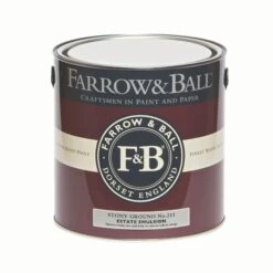 Farrow & Ball Estate Stony Ground No.211 Matt Emulsion Paint, 2.5L -Prime Paint Shop farrow ball estate stony ground no 211 matt emulsion paint 2 5l5029496881127 08c bq