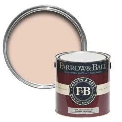 Farrow & Ball Modern Pink Ground No.202 Matt Emulsion Paint, 2.5L