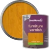 GoodHome Antique Pine Satin Multi-surface Furniture Wood Varnish, 750ml -Prime Paint Shop goodhome antique pine satin multi surface furniture wood varnish 750ml5059340486857 21c