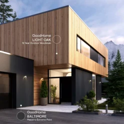 GoodHome Baltimore Smooth Matt Masonry Paint, 10L Tin 9 GoodHome Baltimore Smooth Matt Masonry Paint, 10L Tin -Prime Paint Shop goodhome baltimore smooth matt masonry paint 10l tin5059340295909 19i EN 2022