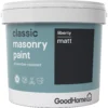 GoodHome Classic Liberty Smooth Matt Masonry Paint, 5L Tin -Prime Paint Shop goodhome classic liberty smooth matt masonry paint 5l tin5059340073644 02c BQ