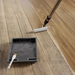 GoodHome Clear Gloss Floor Wood Varnish, 2.5L -Prime Paint Shop goodhome clear gloss floor wood varnish 2 5l5059340486949 02i