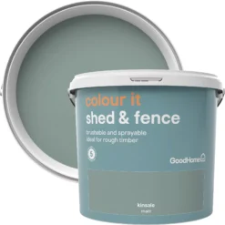 GoodHome Colour It Kinsale Matt Fence & Shed Stain, 5L -Prime Paint Shop goodhome colour it kinsale matt fence shed stain 5l5036581088859 37c