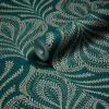 GoodHome Danbu Dark Teal Ornamental Metallic Effect Textured Wallpaper -Prime Paint Shop goodhome danbu dark teal ornamental metallic effect textured wallpaper5059340408996 01c