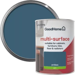 Prime Paint Shop 23 GoodHome Durable Antibes Satin Multi-surface Paint, 750ml