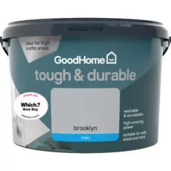 GoodHome Durable Brooklyn Matt Emulsion Paint, 2.5L 9 GoodHome Durable Brooklyn Matt Emulsion Paint, 2.5L -Prime Paint Shop goodhome durable brooklyn matt emulsion paint 2 5l3663602409885 02c