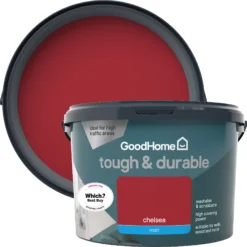 GoodHome Durable Chelsea Matt Emulsion Paint, 2.5L