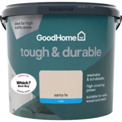 GoodHome Durable Santa Fe Matt Emulsion Paint, 5L 8 GoodHome Durable Santa Fe Matt Emulsion Paint, 5L -Prime Paint Shop goodhome durable santa fe matt emulsion paint 5l3663602410881 02c