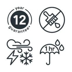 GoodHome Extreme Outdoor Light Oak Satin Quick Dry Wood Stain, 750ml -Prime Paint Shop goodhome extreme outdoor light oak satin quick dry wood stain 750ml5059340297484 03t