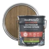 GoodHome Extreme Outdoor Mid Oak Satin Quick Dry Wood Stain, 2.5L -Prime Paint Shop goodhome extreme outdoor mid oak satin quick dry wood stain 2 5l5059340297538 21c