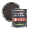 GoodHome Extreme Outdoor Rustic Oak Satin Quick Dry Wood Stain, 750ml -Prime Paint Shop goodhome extreme outdoor rustic oak satin quick dry wood stain 750ml5059340297507 21c