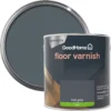 GoodHome Mid Grey Satin Floor Wood Varnish, 2.5L -Prime Paint Shop goodhome mid grey satin floor wood varnish 2 5l5059340487014 21c