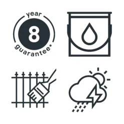 GoodHome Outdoor Black Gloss Exterior Metal Paint, 750ml Tin 11 GoodHome Outdoor Black Gloss Exterior Metal Paint, 750ml Tin -Prime Paint Shop goodhome outdoor black gloss exterior metal paint 750ml tin5059340296029 03t