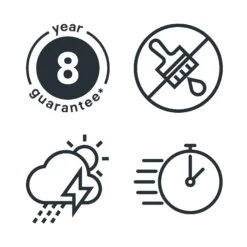 GoodHome Outdoor Clear Satin Quick Dry Wood Stain, 2.5L -Prime Paint Shop goodhome outdoor clear satin quick dry wood stain 2 5l5059340297446 03t