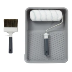 GoodHome Polyamide Long Pile Decorating Set, 4 Pieces -Prime Paint Shop goodhome polyamide long pile decorating set 4 pieces5059340016672 21c