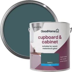 GoodHome Renovation Bantry Matt Cupboard & Cabinet Paint, 2L