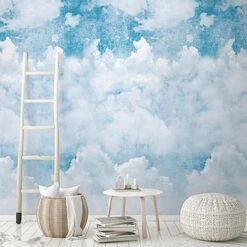 GoodHome Rowton Pale Blue Cloud Matt Mural 11 GoodHome Rowton Pale Blue Cloud Matt Mural -Prime Paint Shop goodhome rowton pale blue cloud matt mural5059340410371 01i