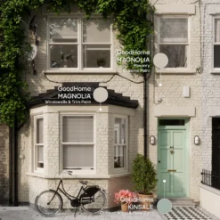 GoodHome Self-cleaning Magnolia Smooth Matt Masonry Paint, 10L -Prime Paint Shop goodhome self cleaning magnolia smooth matt masonry paint 10l3663602520603 19i EN 2022