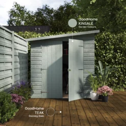 GoodHome Teak Matt Quick Dry Decking Wood Stain, 2.5L 13 GoodHome Teak Matt Quick Dry Decking Wood Stain, 2.5L -Prime Paint Shop goodhome teak matt quick dry decking wood stain 2 5l5059340296777 19i EN 2022