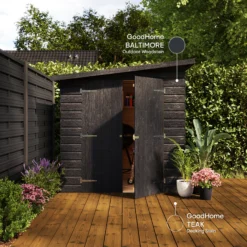 GoodHome Teak Matt Quick Dry Decking Wood Stain, 2.5L 12 GoodHome Teak Matt Quick Dry Decking Wood Stain, 2.5L -Prime Paint Shop goodhome teak matt quick dry decking wood stain 2 5l5059340297163 19i EN 2022