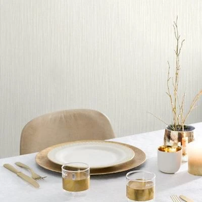 GoodHome Truyes White Wood Grain Glitter Effect Textured Wallpaper 6 GoodHome Truyes White Wood Grain Glitter Effect Textured Wallpaper - Image 4