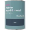 GoodHome Vence Satin Metal & Wood Paint, 750ml -Prime Paint Shop goodhome vence satin metal wood paint 750ml5036581059545 02c BQ