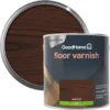 GoodHome Walnut Satin Floor Wood Varnish, 2.5L -Prime Paint Shop goodhome walnut satin floor wood varnish 2 5l5059340486987 21c