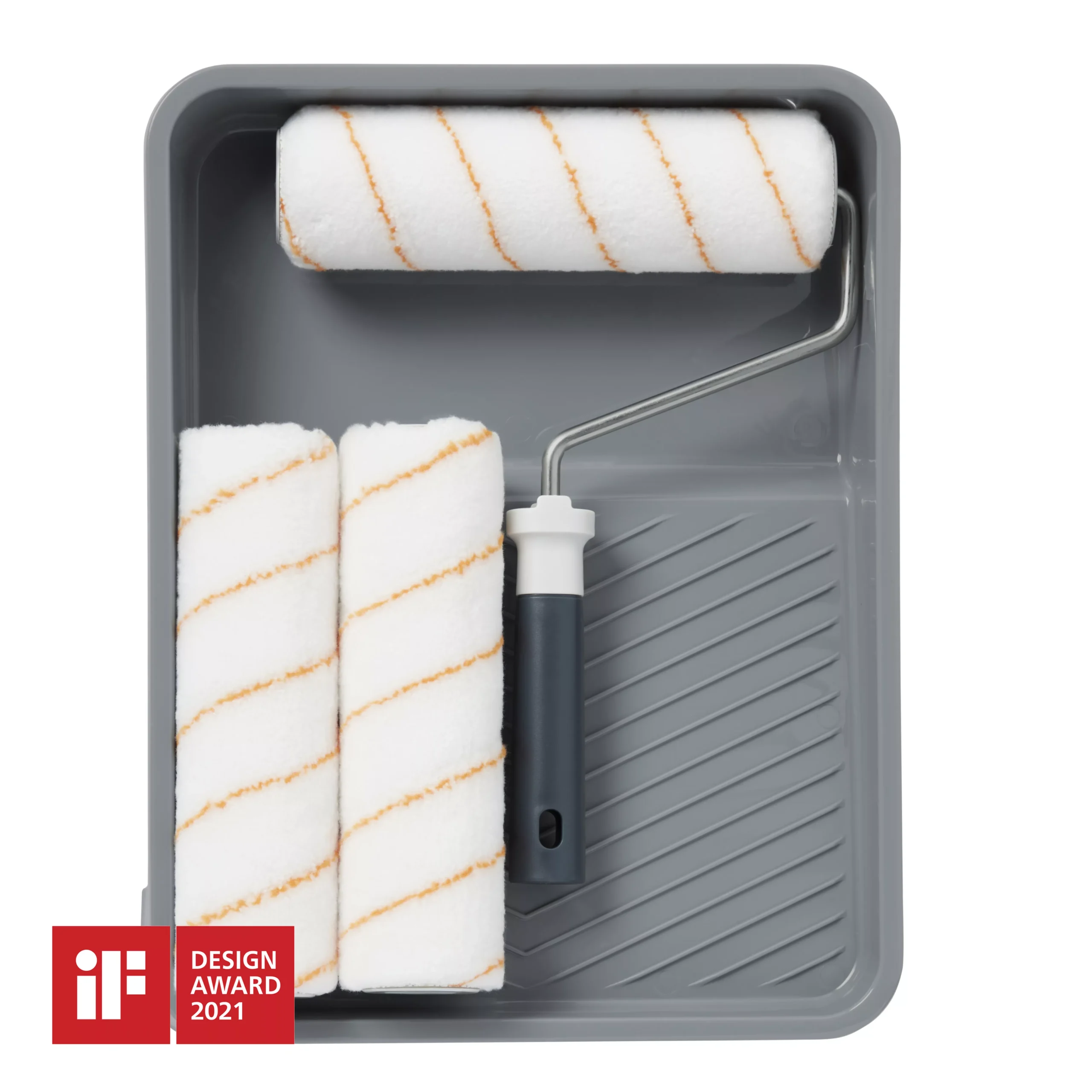 GoodHome Woven Polyester Medium Pile Roller Kit, 5 Pieces 3 GoodHome Woven Polyester Medium Pile Roller Kit, 5 Pieces