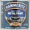 Hammerite Black Hammered Effect Metal Paint, 250ml -Prime Paint Shop hammerite black hammered effect metal paint 250ml5011867201016 08c bq