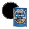 Hammerite Smoothrite Black Gloss Metal Paint, 5L -Prime Paint Shop hammerite smoothrite black gloss metal paint 5l5011867220055 02c bq