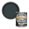 Hammerite Ultima Dark Grey Gloss Multi-surface Exterior Metal Paint, 750ml 2 Hammerite Ultima Dark Grey Gloss Multi-surface Exterior Metal Paint, 750ml -Prime Paint Shop hammerite ultima dark grey gloss multi surface exterior metal paint 750ml5010212651889 02c bq