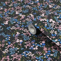 Joules Gilmorton Blue Ditsy Garden Floral Smooth Wallpaper